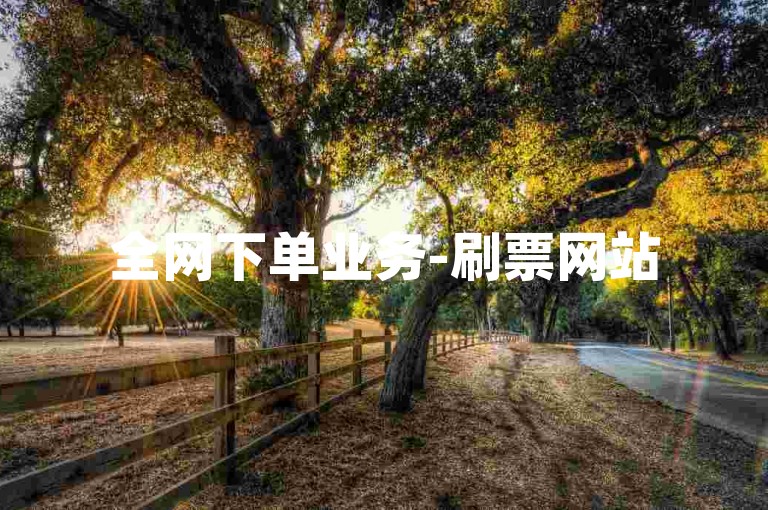 全网下单业务-刷票网站
