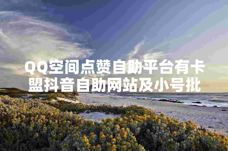 QQ空间点赞自助平台有卡盟抖音自助网站及小号批发网站。
