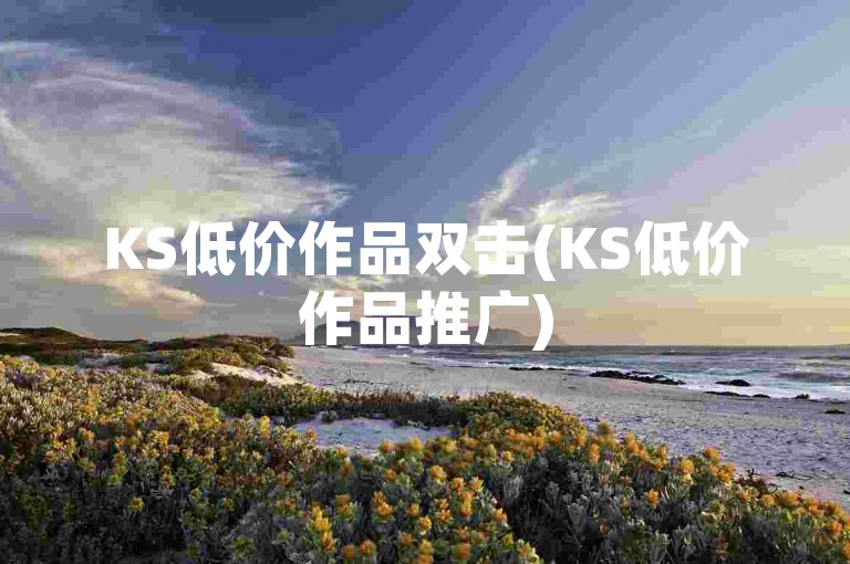 KS低价作品双击(KS低价作品推广)