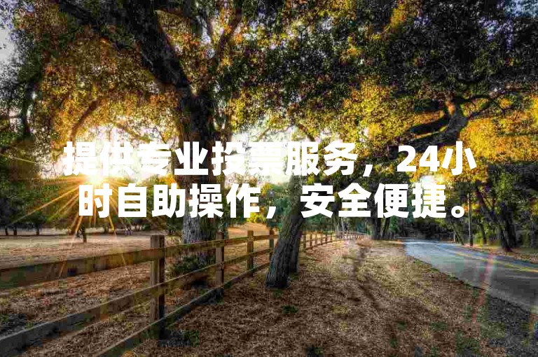 提供专业投票服务，24小时自助操作，安全便捷。