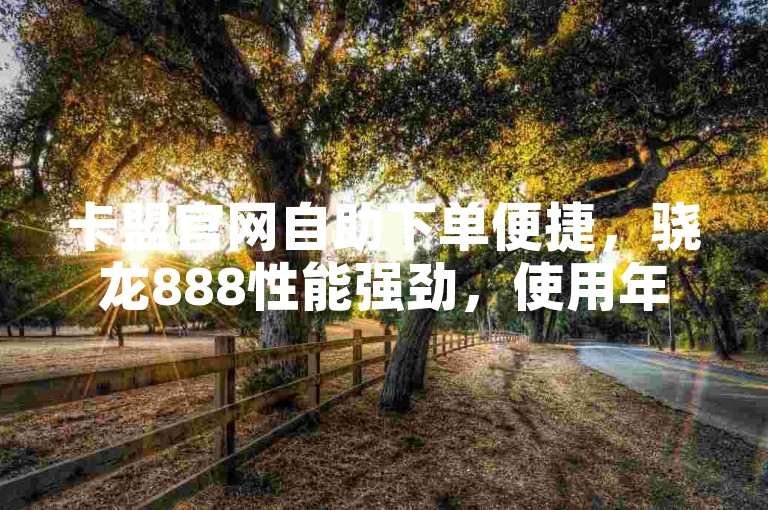 卡盟官网自助下单便捷，骁龙888性能强劲，使用年限可观。