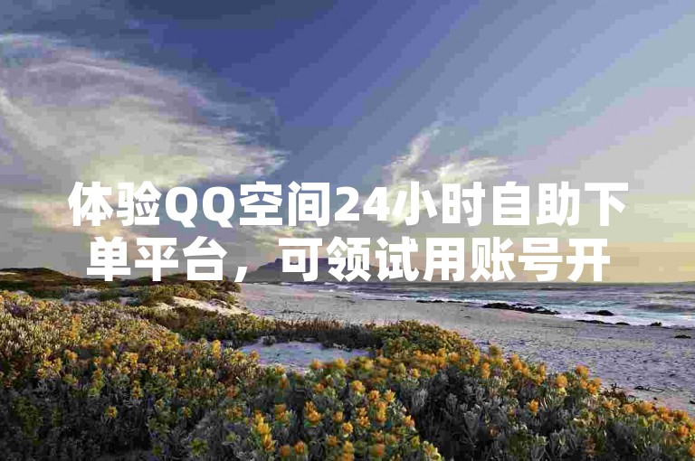 体验QQ空间24小时自助下单平台，可领试用账号开启便捷之旅。