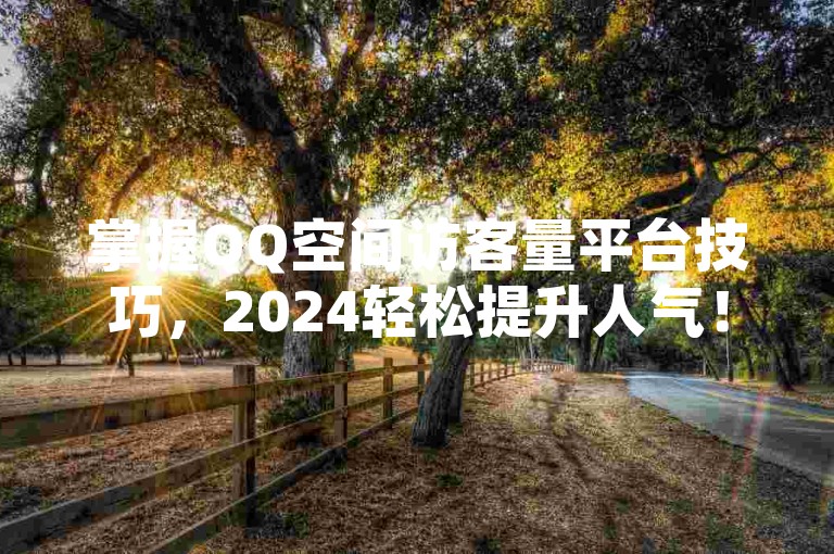 掌握QQ空间访客量平台技巧，2024轻松提升人气！