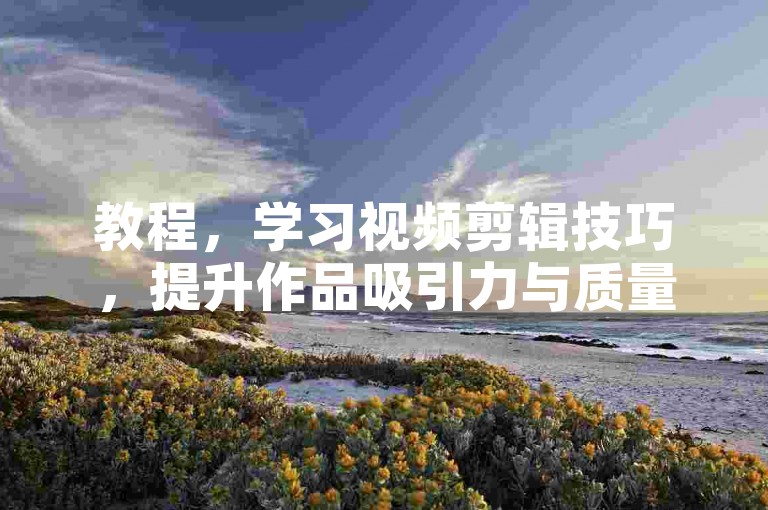 教程，学习视频剪辑技巧，提升作品吸引力与质量。