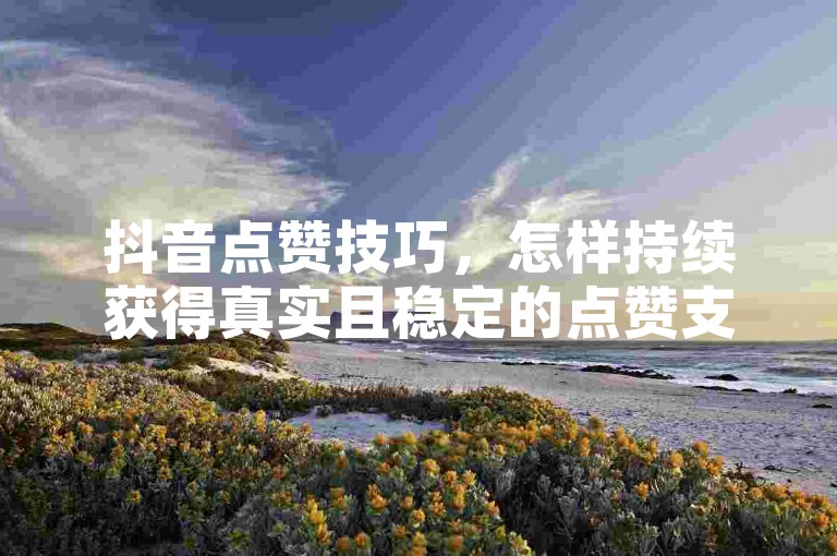 抖音点赞技巧，怎样持续获得真实且稳定的点赞支持？