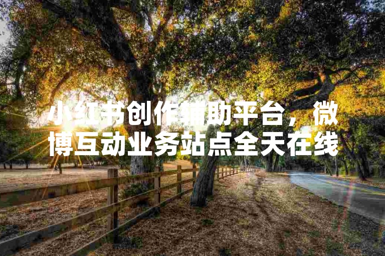 小红书创作辅助平台，微博互动业务站点全天在线服务